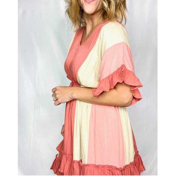 Ruffled Mini Dress - Picture 2 of 2